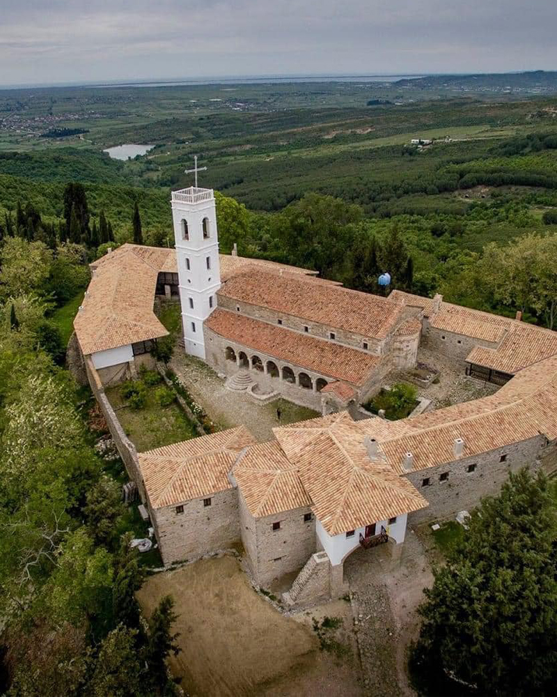 Ardenice monastery in Fier region Albania