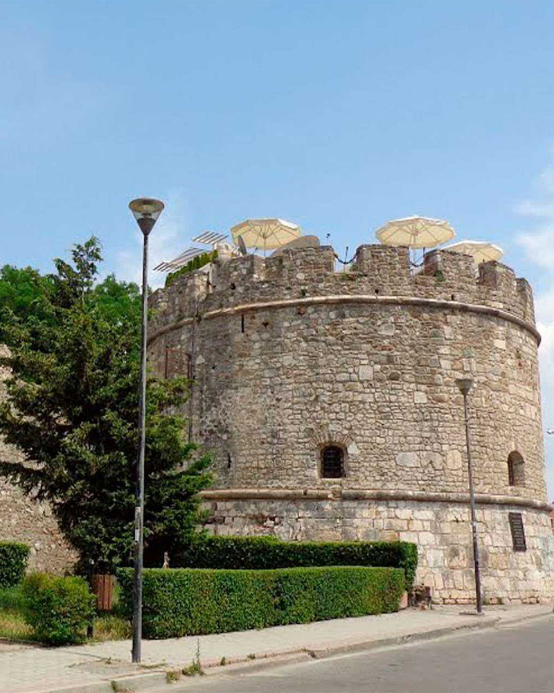 Durres castle in Albania