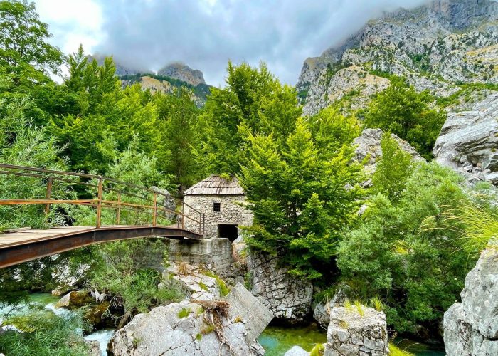 The beautiful Old Mill in Valbona, Northern Albania