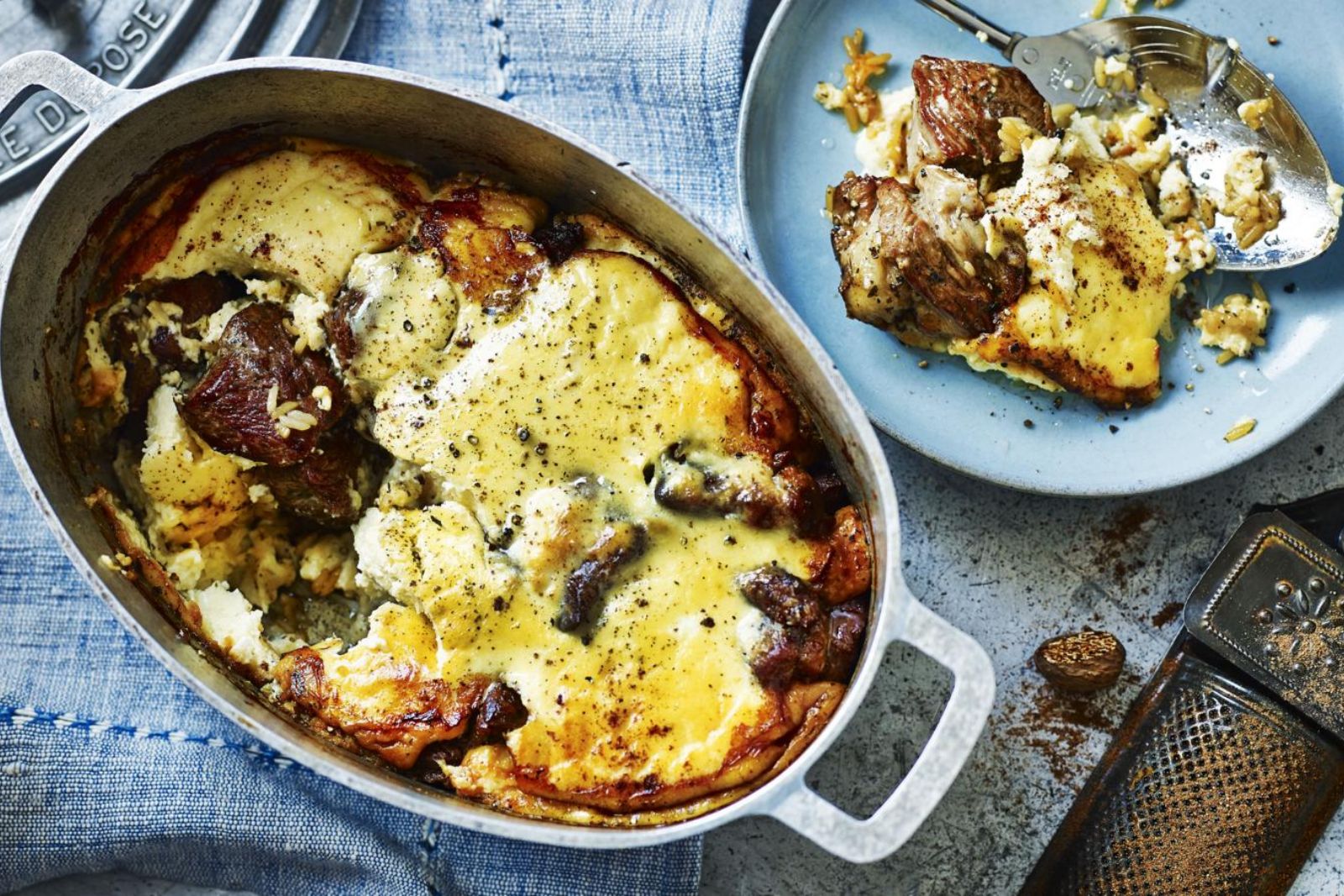 Traditonal Albania dish Tave Kosi